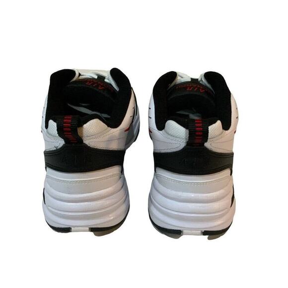 Nike Air Monarch IV Black Red Shoes Men's Size 10.5 Basketball Running Athletic - Picture 9 of 11